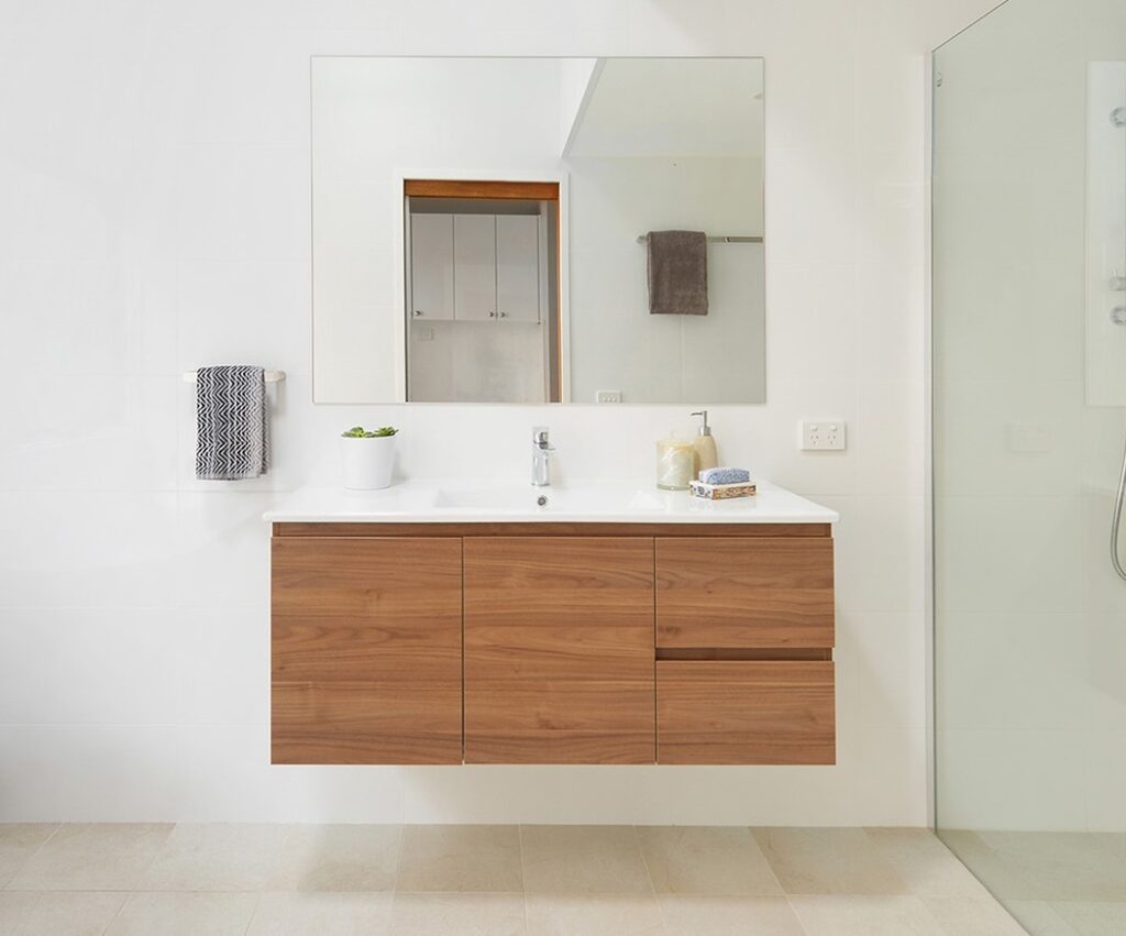 ADP Glacier Lite Ceramic Twin Door/Drawer Vanities
