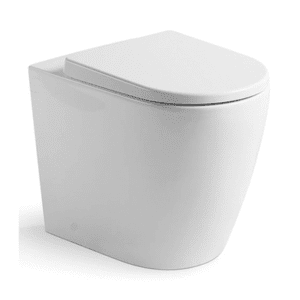 Argent Grace Wall Faced Pan & Seat