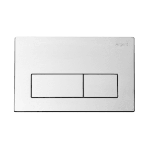 Argent Kubic Flush Plate
