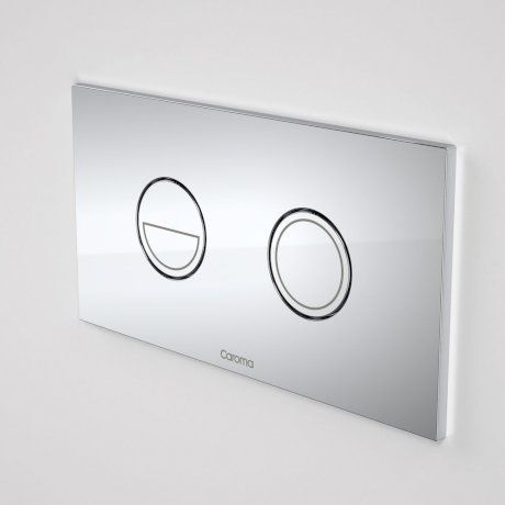 Caroma Invisi Series II Round Flush Plate