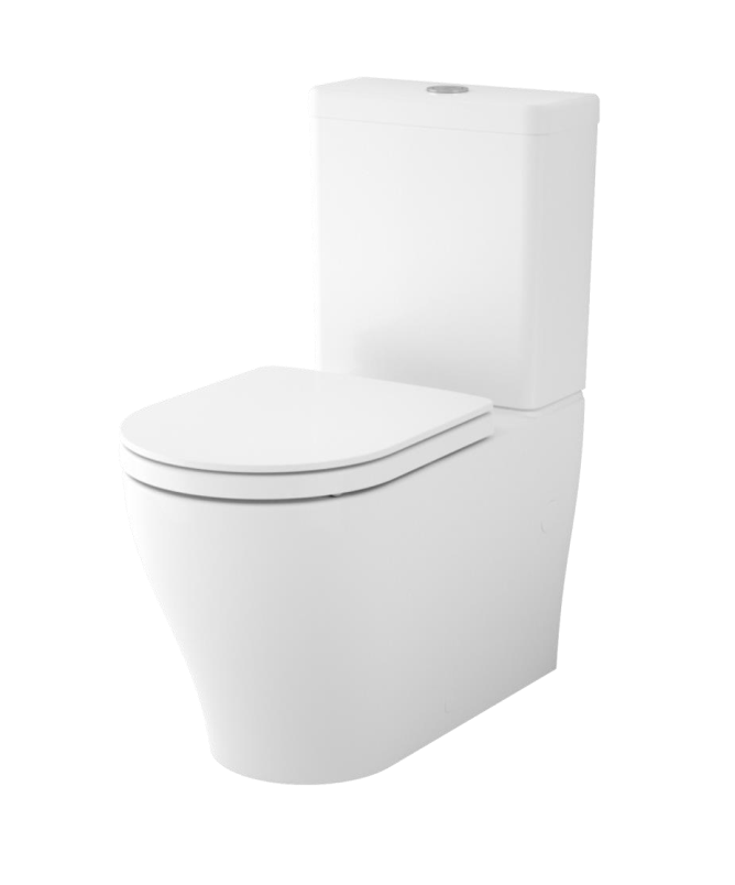 Caroma Luna Plus Cleanflush Back to Wall Toilet Suite