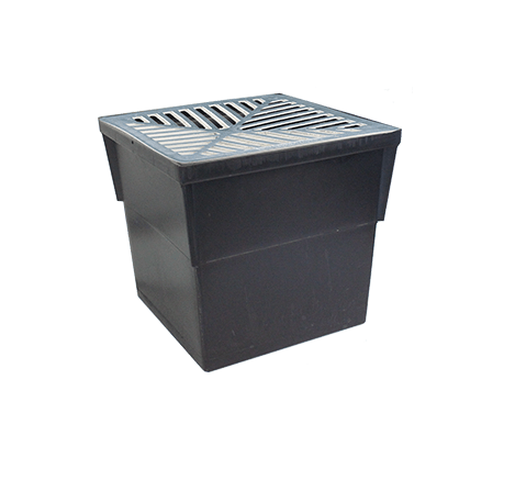 Everhard Series 300 Polymer Stormwater Pit - Aluminium Grate