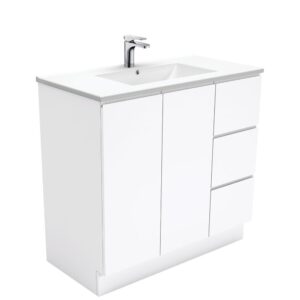 Fienza Dolce fingerpull 900 Vanity on Kick