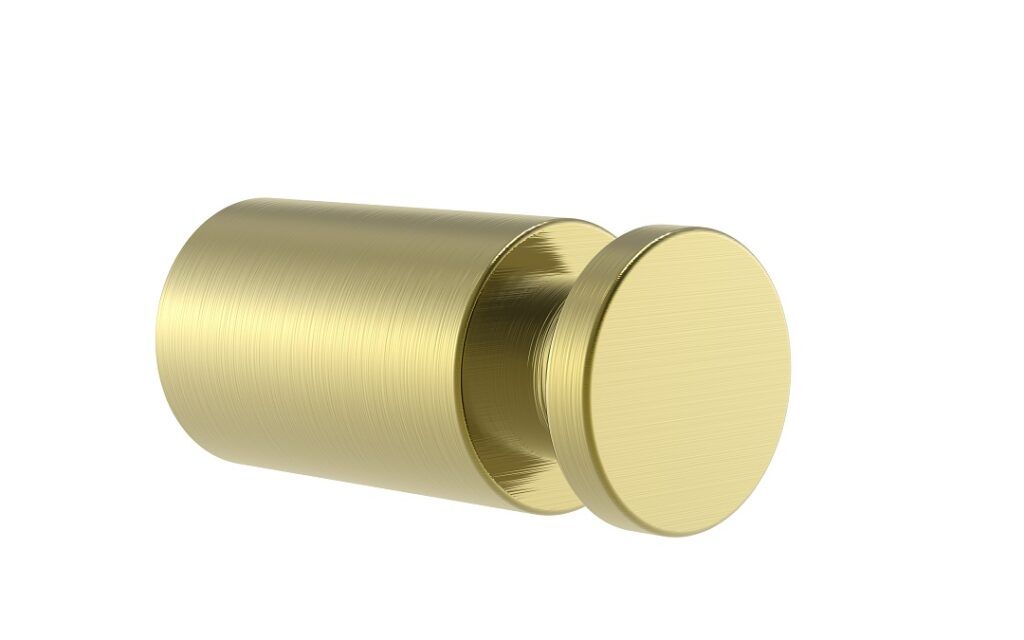 Harmony Handel Robe Hooks-Brushed Gold