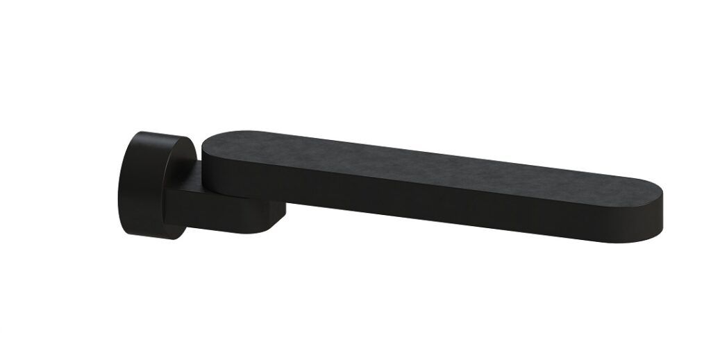 Harmony Lento Swivel Bath Spout-Black