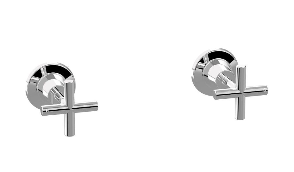 Harmony Meno Cross Wallstops-Chrome