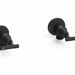 Harmony Meno Lever Washing Machine Stops-Black
