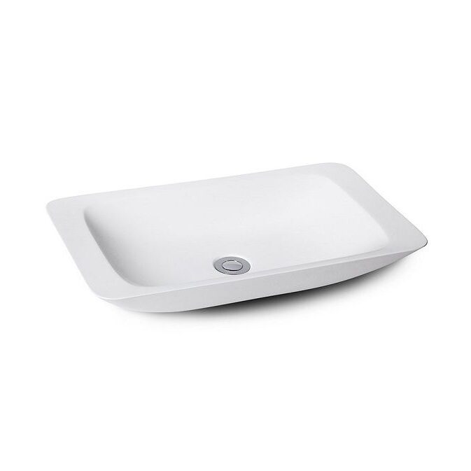 Marblo Mojo Rectangle Counter Basin 600