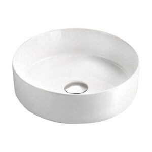 Reba Above Counter Basin-Gloss White