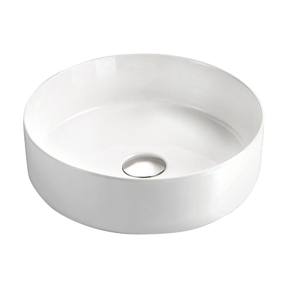 Reba Above Counter Basin-Gloss White