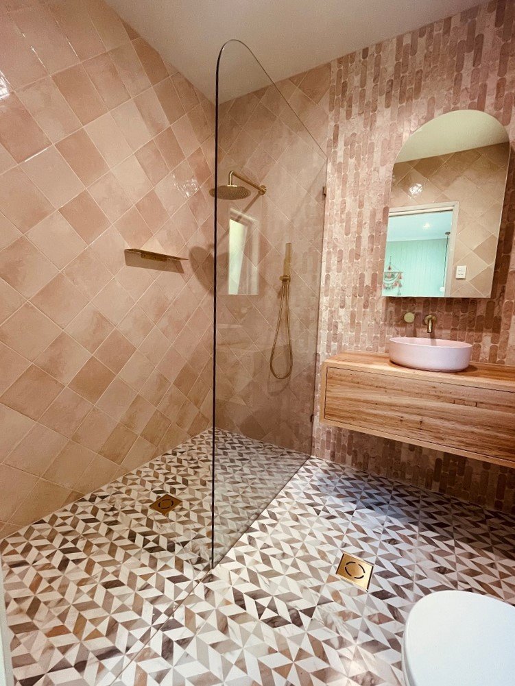 Timberline Allure pink basin - Just Bathrooms by CFS.
