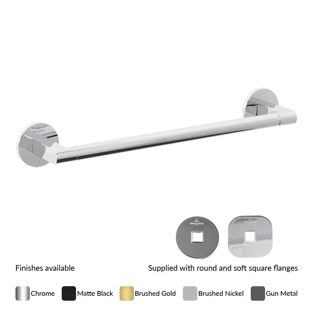 Villeroy & Boch Architectura Soho 300 Towel Rail-Chrome