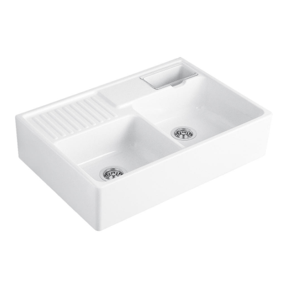 Villeroy & Boch Butler Double Bowl Sink