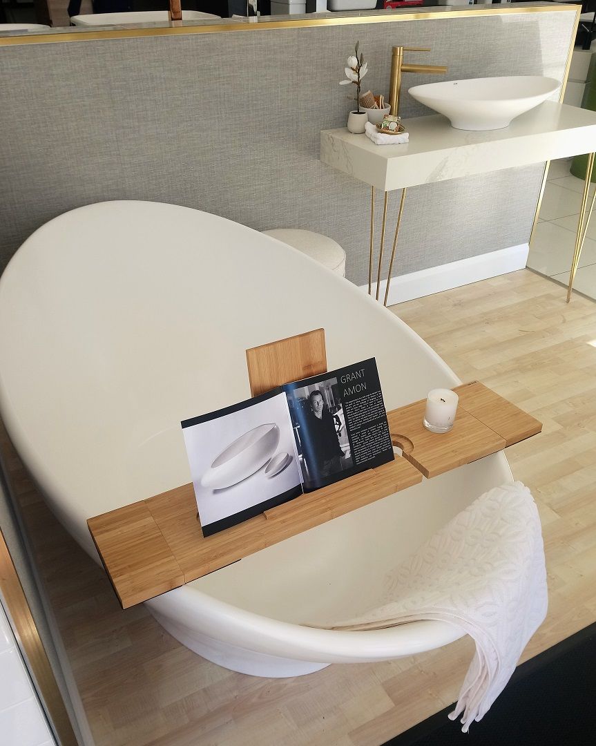 Marblo Vase freestanding bath.