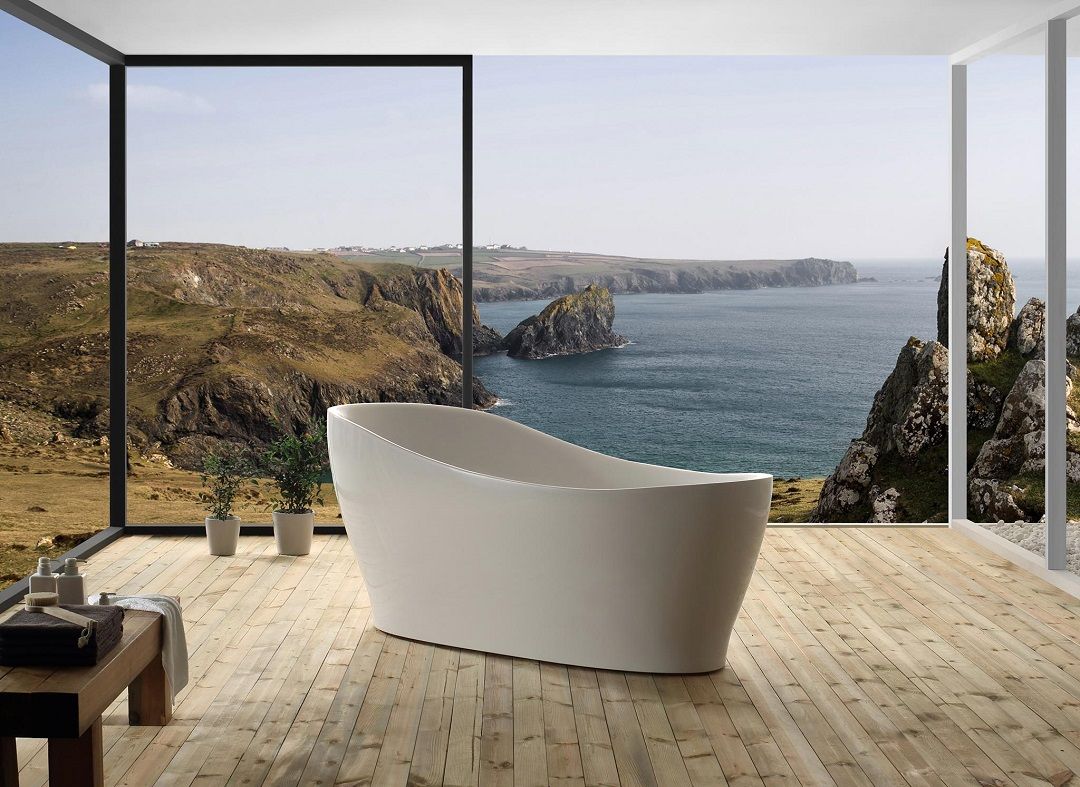 Argent Grace freestanding bath.