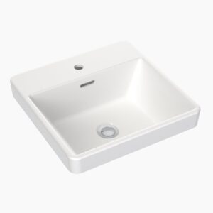 Clark Square Inset Basin 400mm