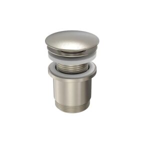 Harmony brushed chrome pop up waste