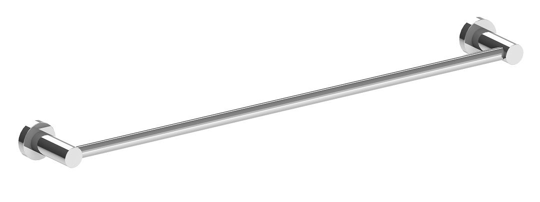 Meno 600 single towel rail chrome