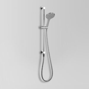 astra walker integrated rail shower chrome