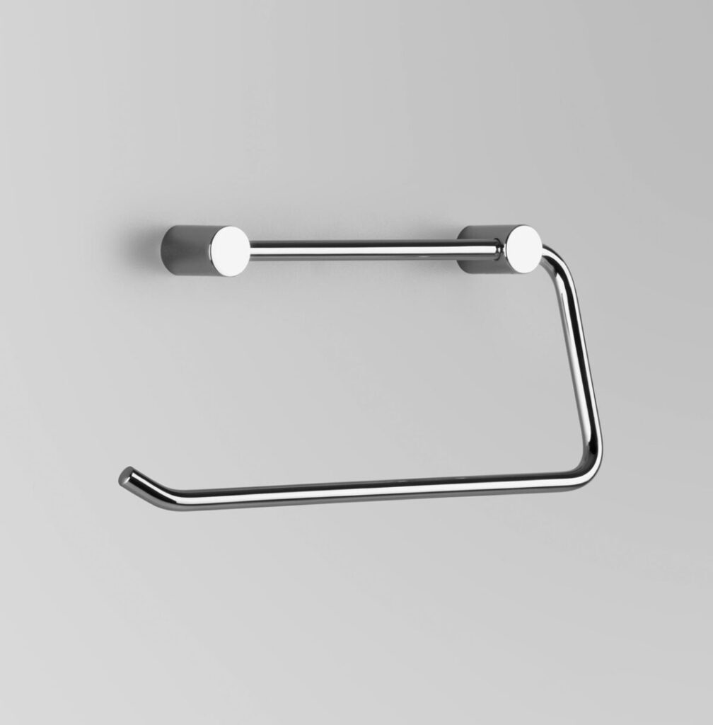 astra walker icon hand towel holder chrome