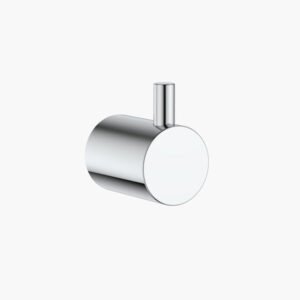 clark round wall hook chrome