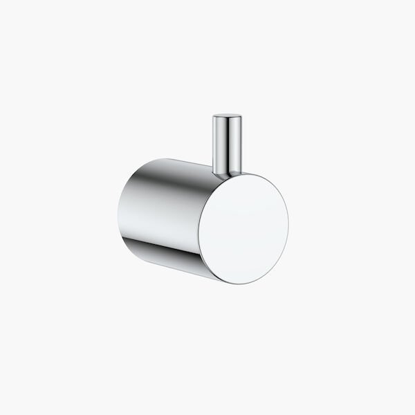 clark round wall hook chrome