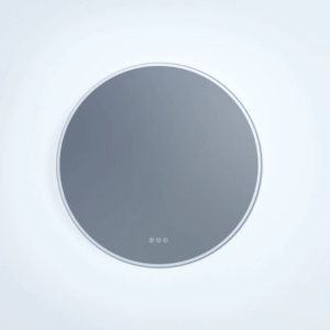 remer sphere backlit led round mirror