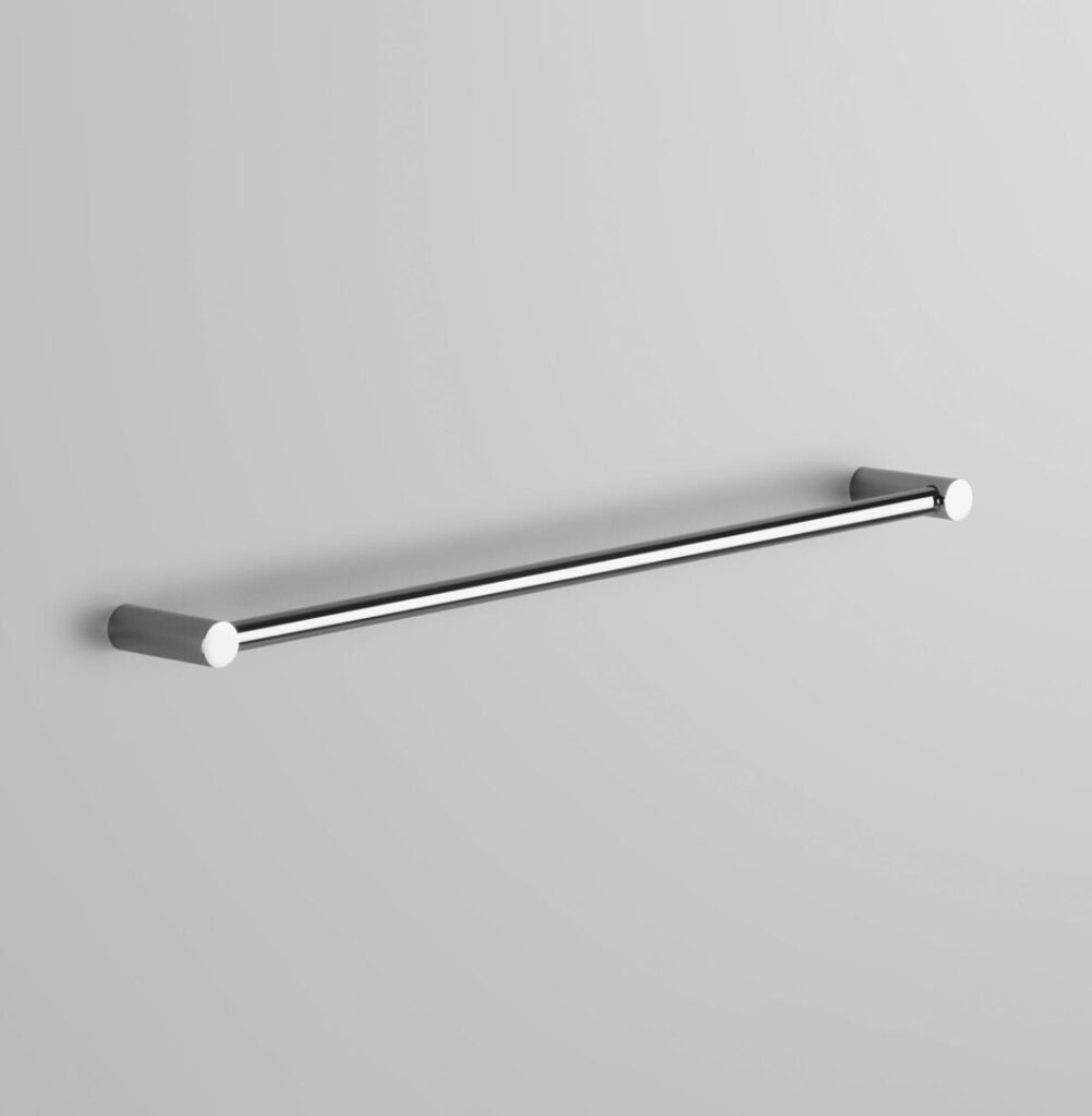 astra walker icon single towel rail chrome