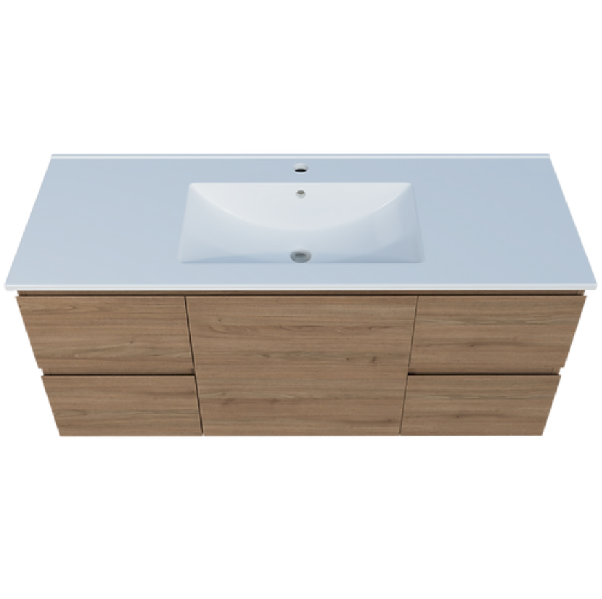 Timberline harmony bassini 1200 wall hung vanity