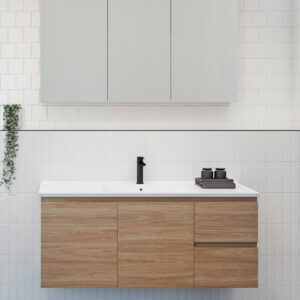 Timberline Harmony Bassini wall hung vanity