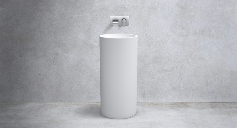 Apaiser lunar pool freestanding basin