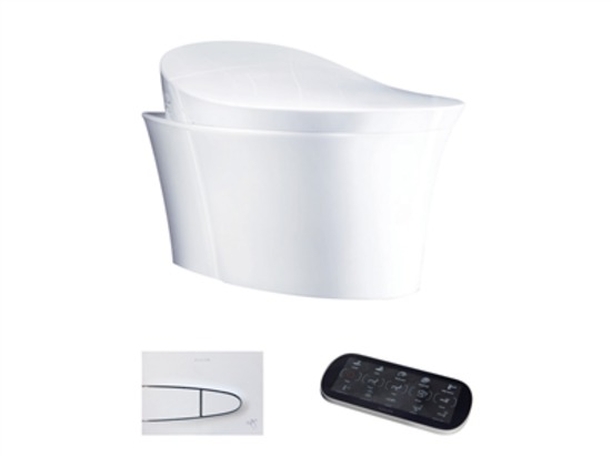 Kohler veil wall hung intelligent toilet suite