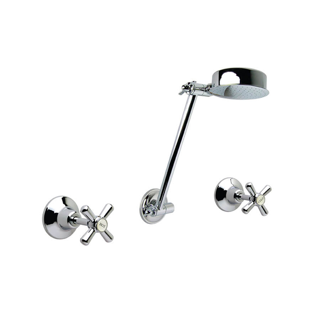 Austworld whitehall shower set chrome