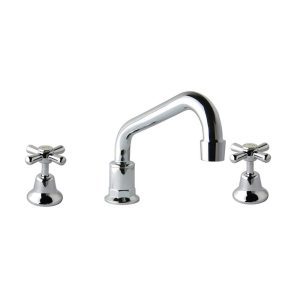 Austworld whitehall hob sink set chrome