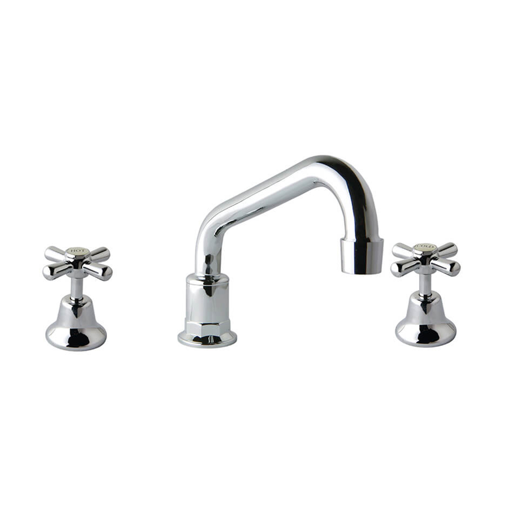 Austworld whitehall hob sink set chrome