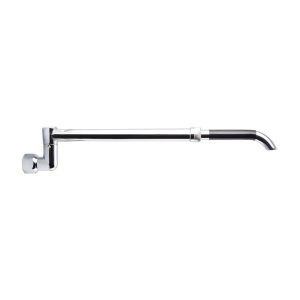 Telescopic laundry arm chrome