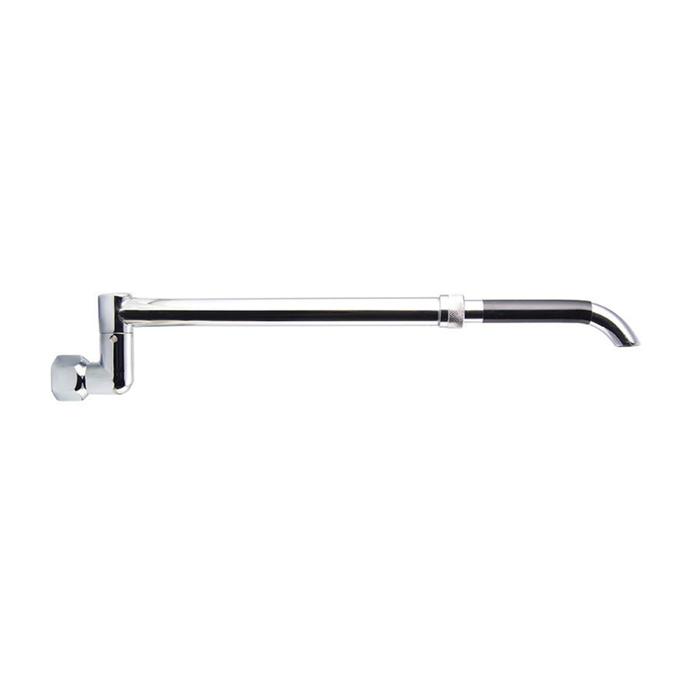 Telescopic laundry arm chrome