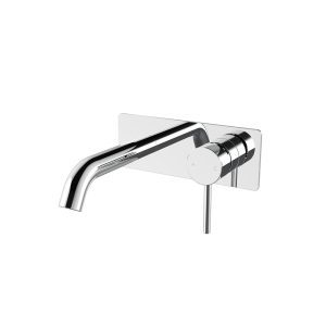 streamline arcisan axus pin 150 wall basin mixer chrome