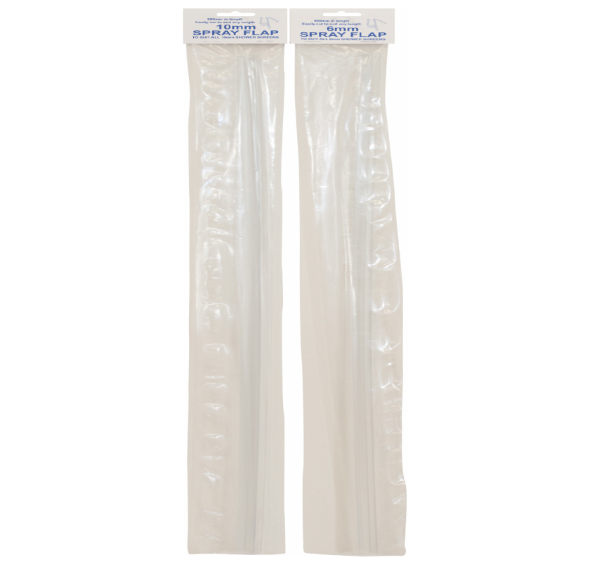 Fienza showerama shower door spray flap