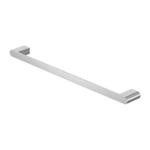 Nero bianca single towel rail chrome