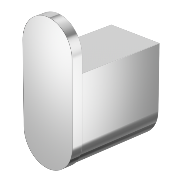 nero bianca robe hook chrome