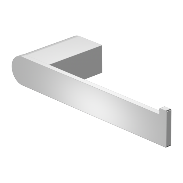 Nero bianca toilet roll holder chrome