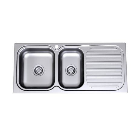 caroma radiant 1.75 bowl kitchen sink