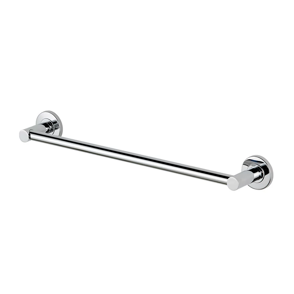 masterrail single towel rail chrome