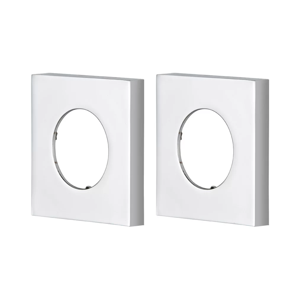 masterrail large square cover plate chrome