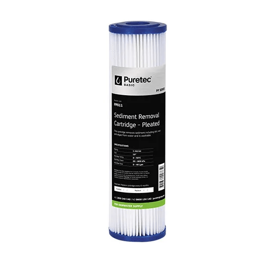 Puretec pleated pp051 sediment water filter cartridge