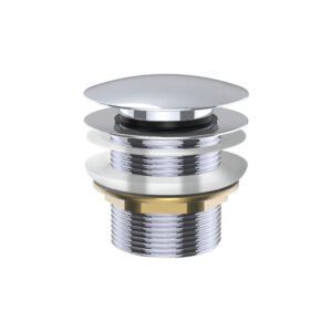fienza universal bath pull out pop up bath waste chrome