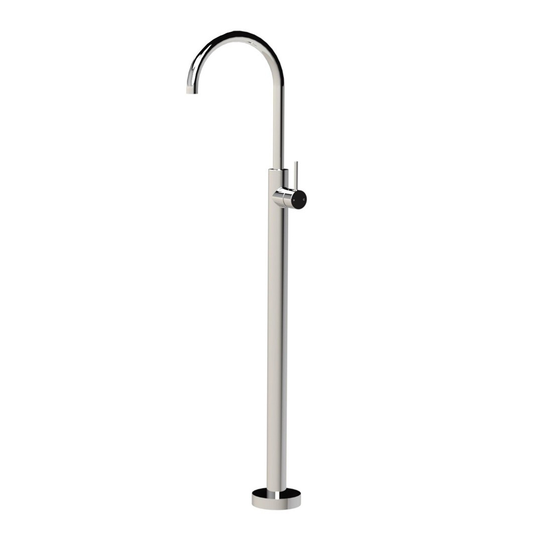 arcisan axus pin freestanding bath mixer chrome