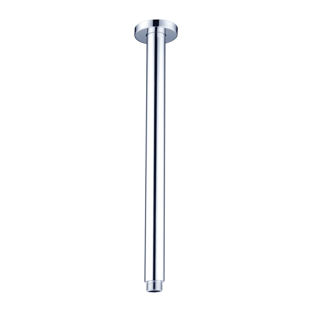 Nero round ceiling arm chrome