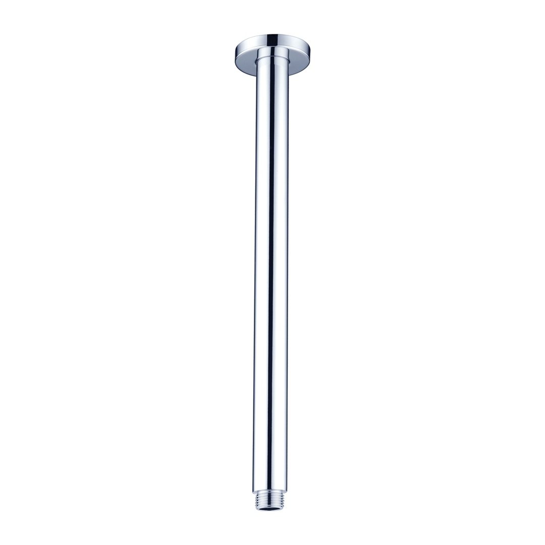 Nero round ceiling arm chrome